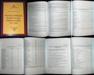 Materiały do bibliografii dorobku twórczego Polaków na Zaolziu 1919-2004