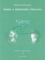Spory o przedmiot poznania