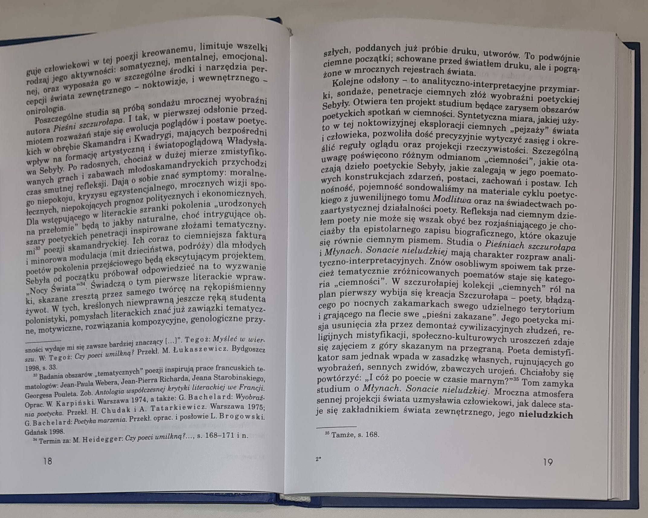 „Ciemny nurt mego życia...”. O wyobraźni poetyckiej Władysława Sebyły