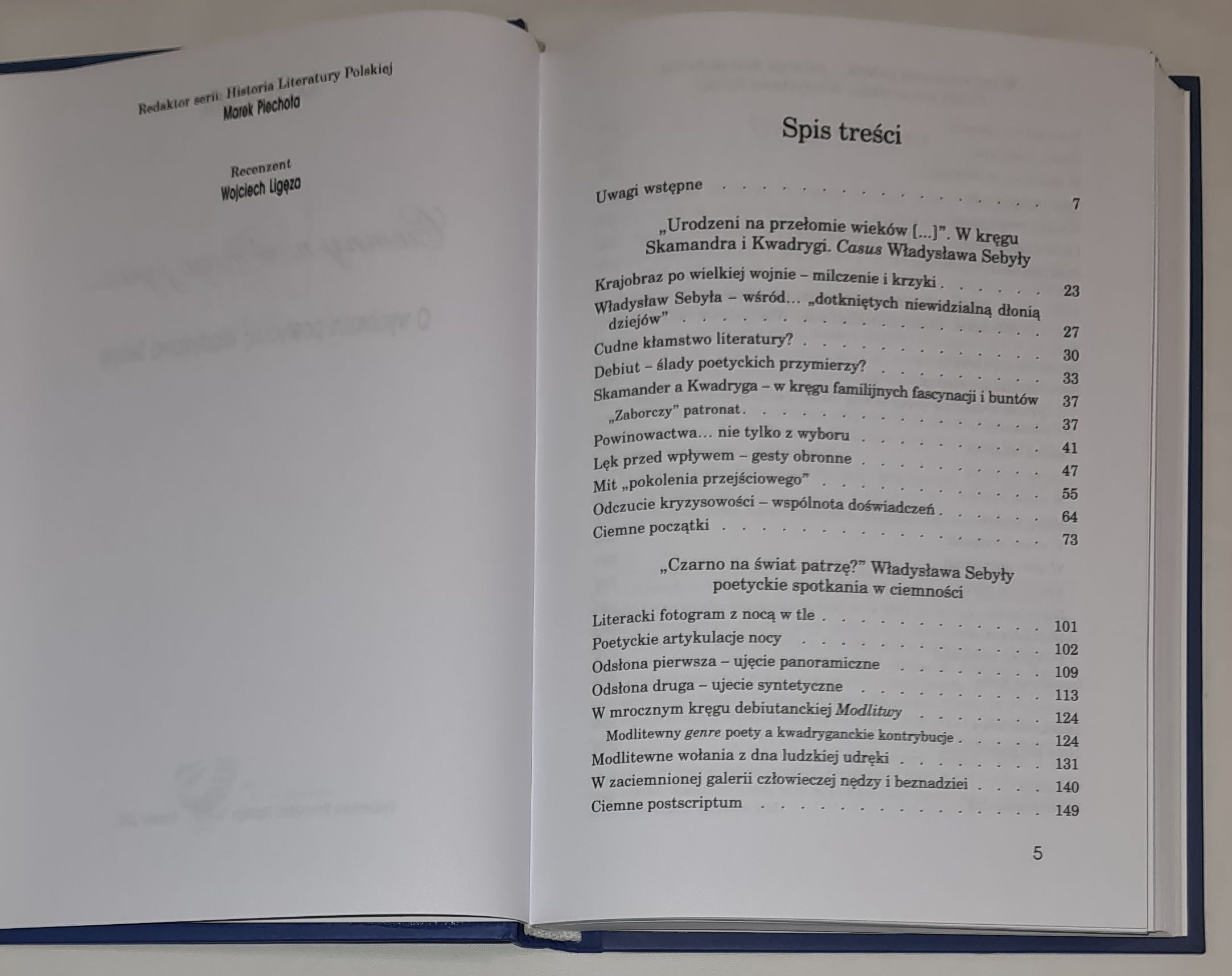 „Ciemny nurt mego życia...”. O wyobraźni poetyckiej Władysława Sebyły