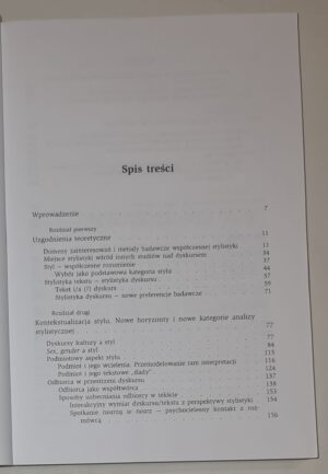 Dyskurs i stylistyka