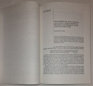 Folia Scandinavica Posnaniensia Volume 1
