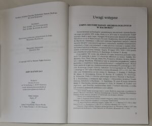 Racibórz Stara Wieś. Osadnictwo kultury malickiej, lendzielskiej i łużyckiej