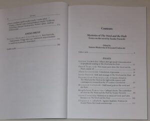Tajemnice „Słowa i ciała”. Szkice o powieści Teodora Parnickiego