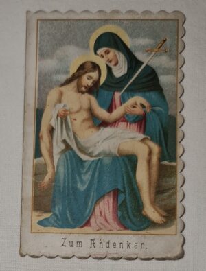 Stara pamiątka Pieta Pielgrzymka do Albendorf (Glatz), Wambierzyce pow. Kłodzko, Śląsk
