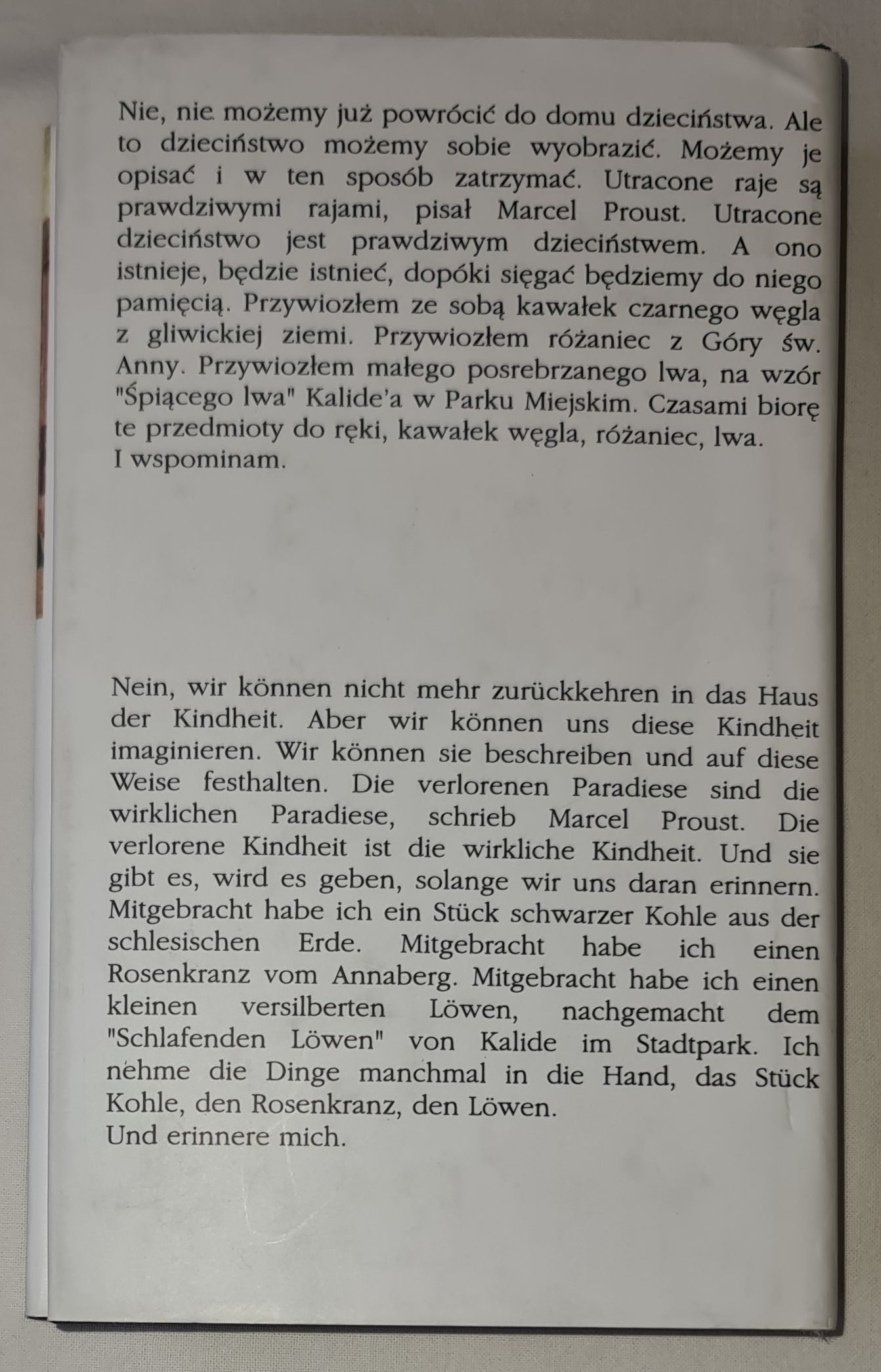 Podróż w krainę dzieciństwa. Spotkanie ze Śląskiem - Reise in die Kindheit. Wiedersehen mit Schlesien