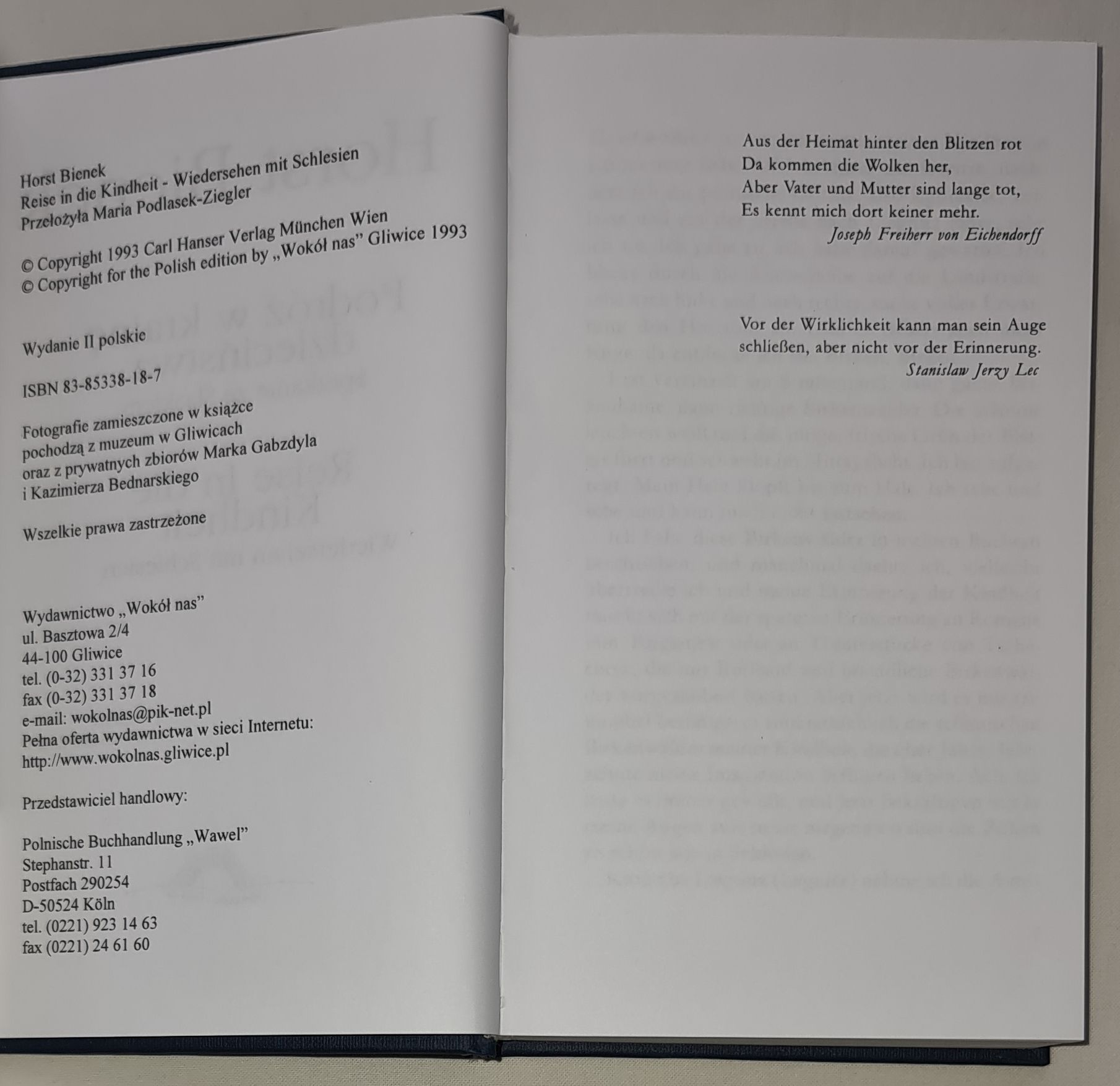 Podróż w krainę dzieciństwa. Spotkanie ze Śląskiem - Reise in die Kindheit. Wiedersehen mit Schlesien