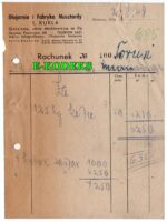 Gniezno 1948 r. Olejarnia i Fabryka Musztardy L. KUKLA - dokument nr 100