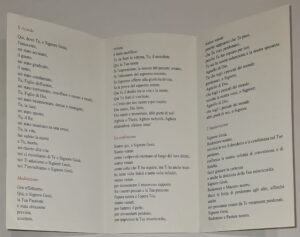 Papież Paweł VI Modlitwa Bazylika Grobu Świętego Jerozolima 4 styczeń 1964 r. - folder