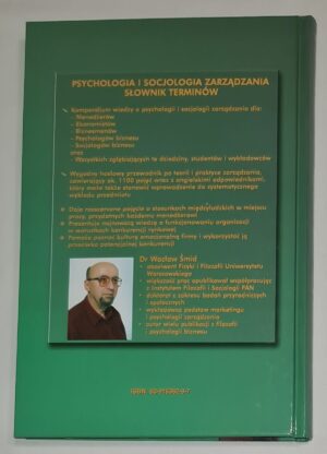Psychologia i socjologia zarządzania. Słownik terminów