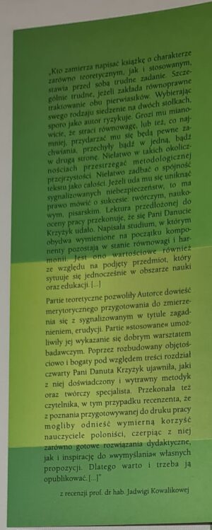 Synonimia pojęć prawdziwościowych - teoria i nauczanie