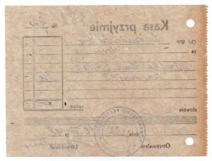 Toruń 1948 r. Towarzystwo Przyjaciół O.R.M.O. - Ochotnicza Rezerwa Milicji Obywatelskiej - dokument