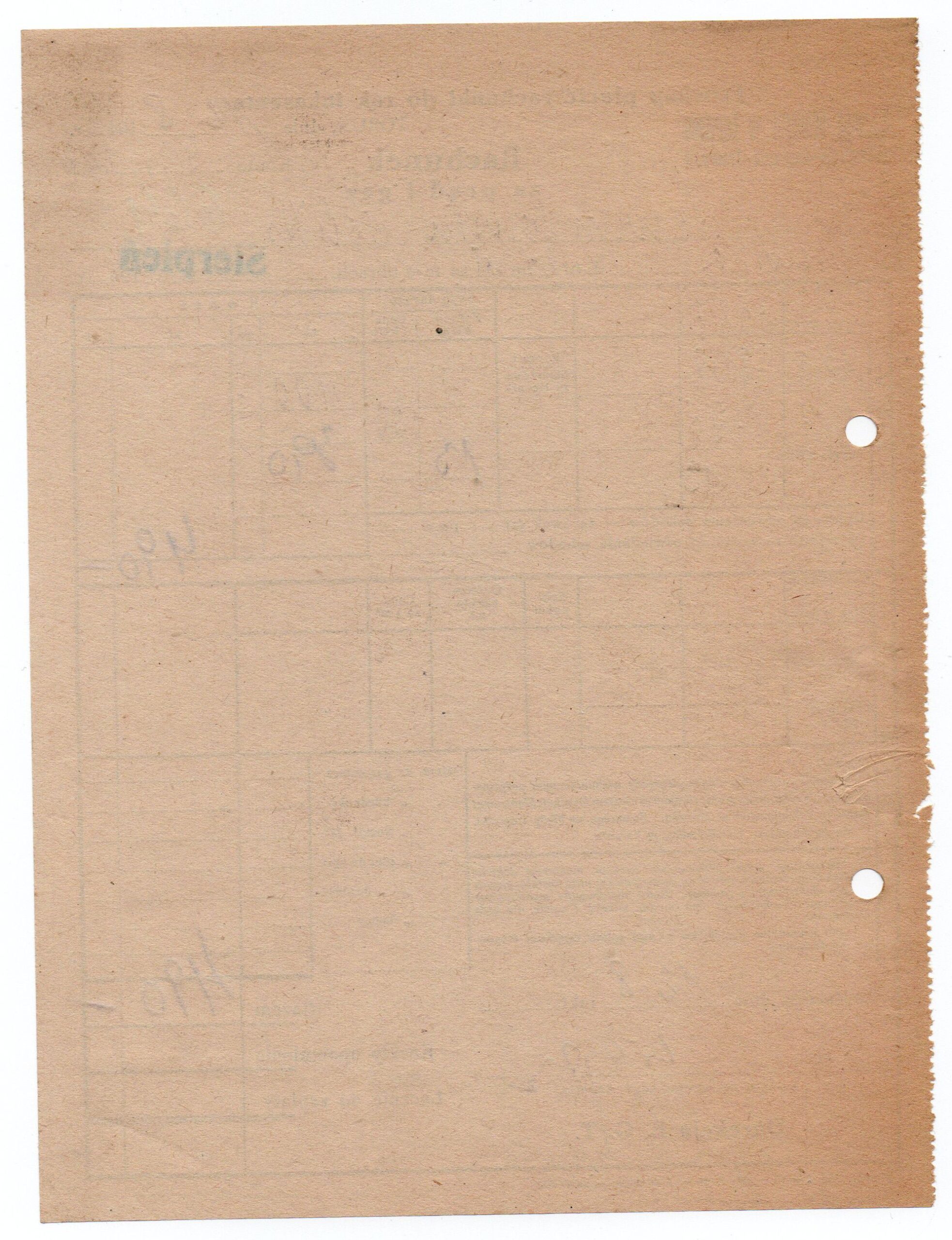 Toruń 1948 r. Zarząd Miejski Elektrownia - Gazownia - Tramwaje - dokument