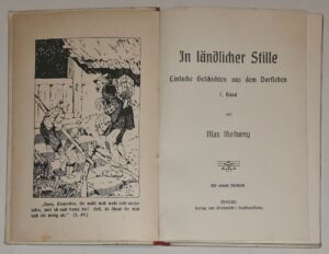 In ländlicher Stille. Einfache Geschichten aus dem Dorfleben I. Band [W wiejskiej ciszy. Proste opowiadania z życia na wsi Tom I]