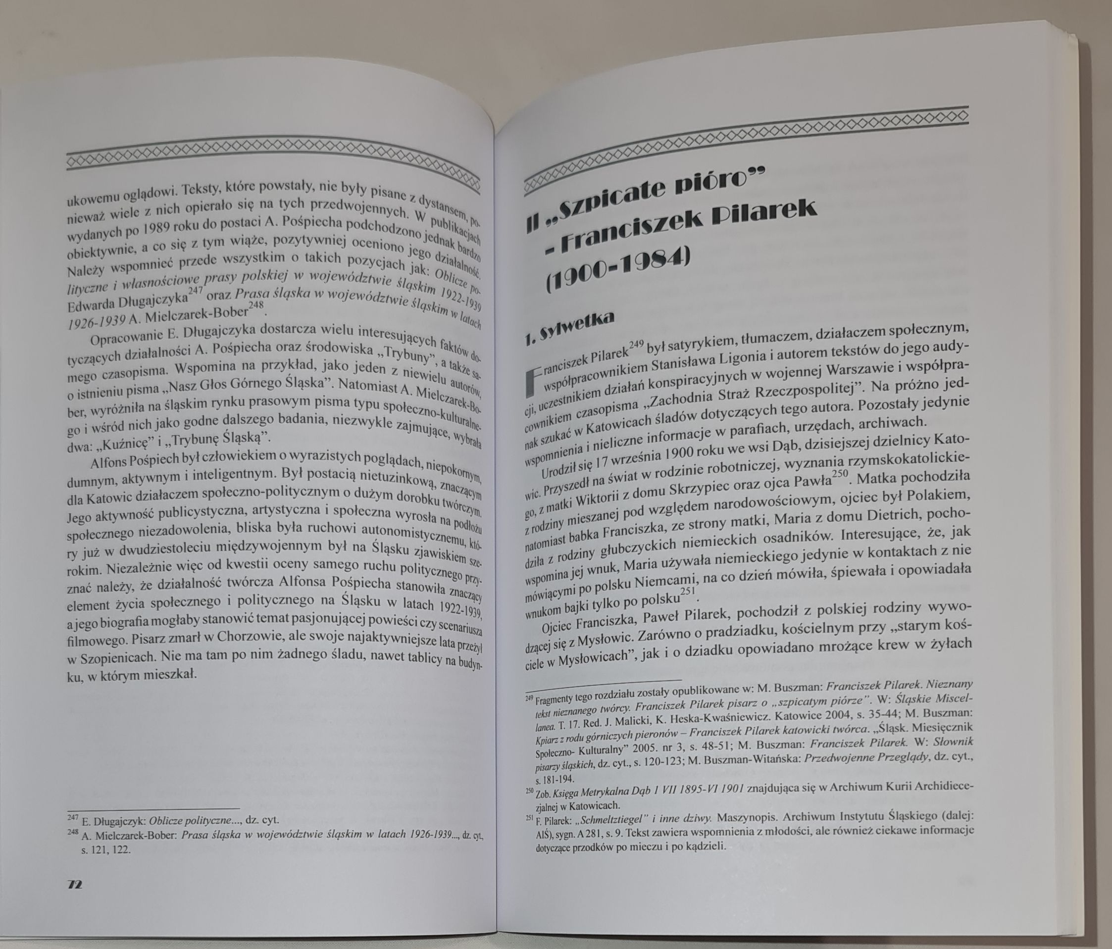 Społeczeństwo, polityka i ekonomia. Śląscy twórcy i dziennikarze (1922-1945)