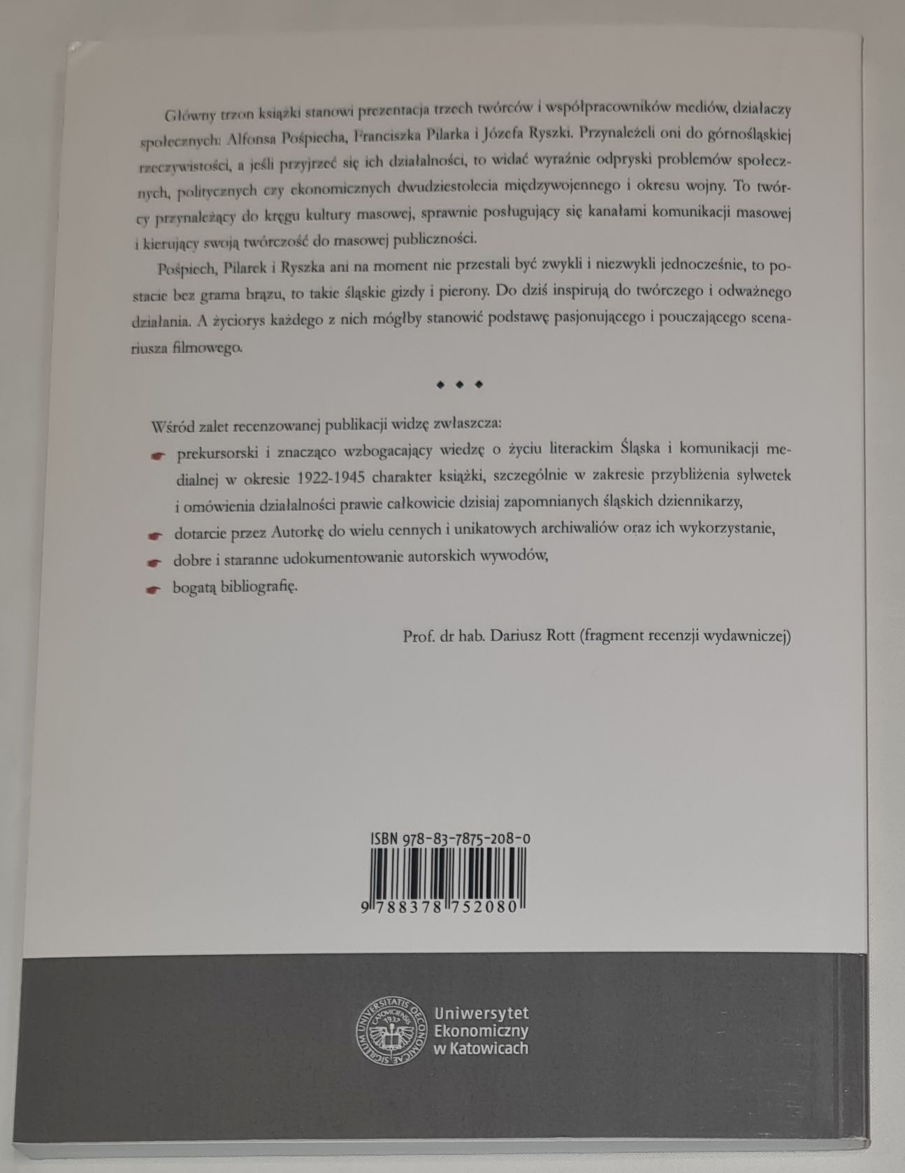 Społeczeństwo, polityka i ekonomia. Śląscy twórcy i dziennikarze (1922-1945)