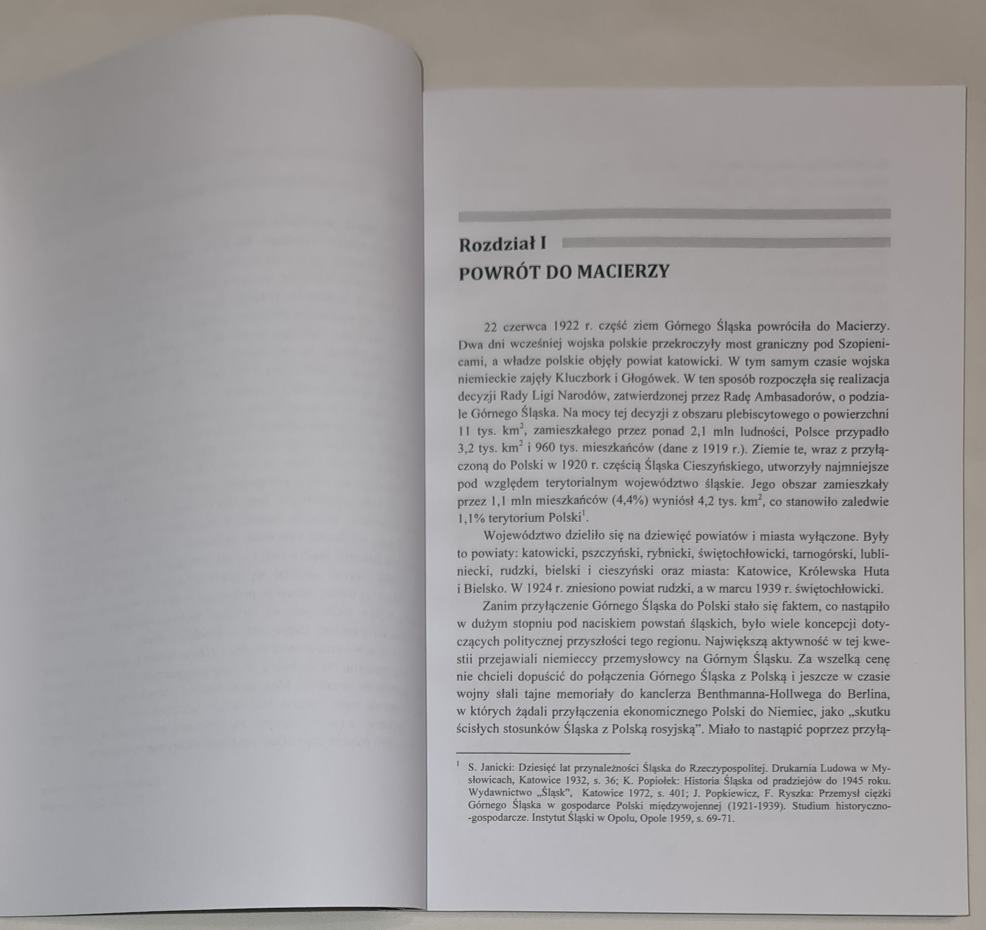 Wybrane problemy ekonomiczno-społeczne i polityczne na Górnym Śląsku w latach 1922-1939 (źródła regionalizmu)