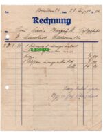 Beuthen O.-S. Sattlermeister J. Muschiol 1934 / Bytom Mistrz Siodlarski - rzemiosło - siodlarstwo - rymarstwo - konie