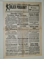 Kurjer Poranny Warszawa 19 września 1939 - Reprint