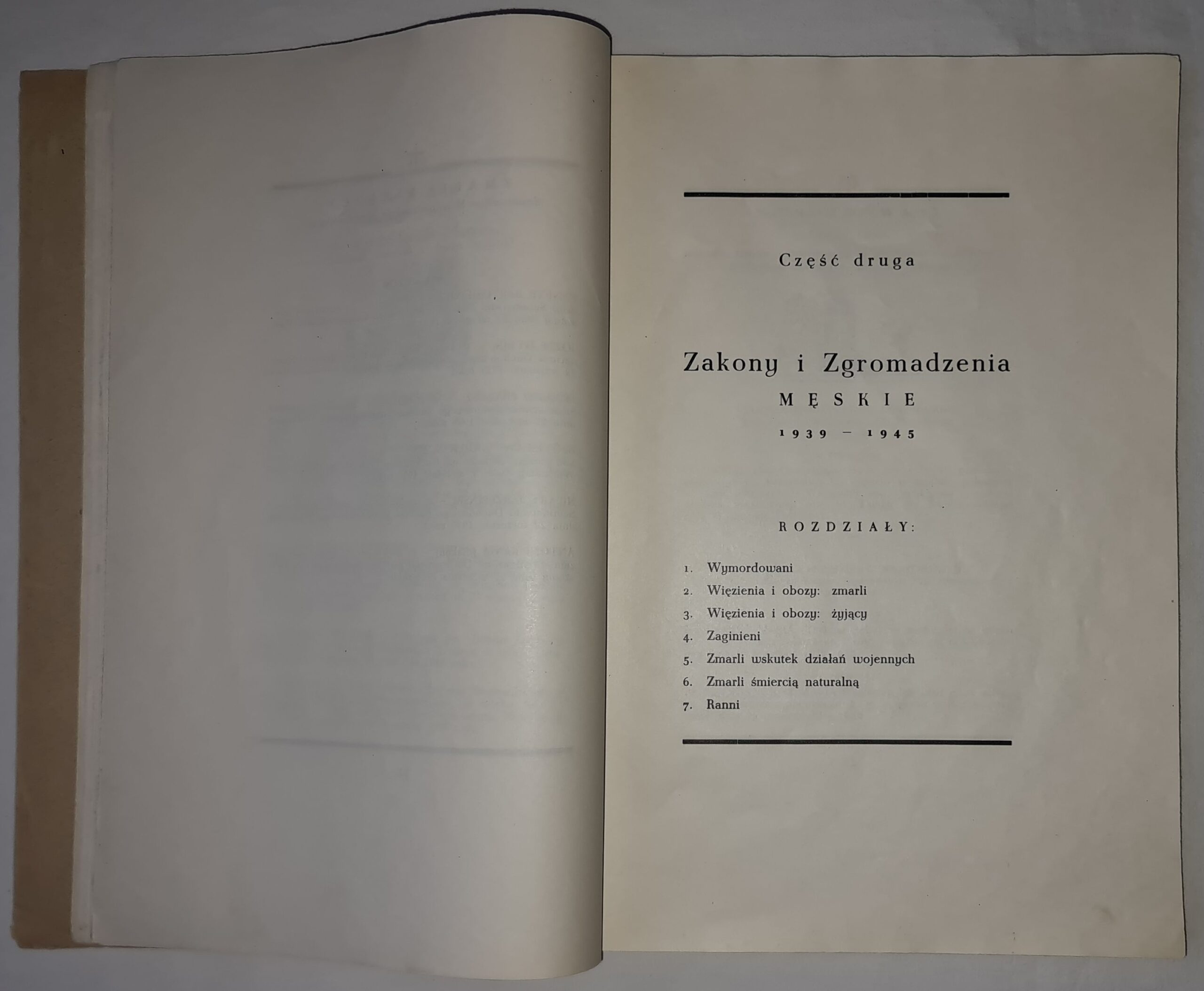 Męczeńskie dzieje Archidiecezji Warszawskiej 1939 — 1945. Duchowieństwo świeckie, Zakony i Zgromadzenia Zakonne