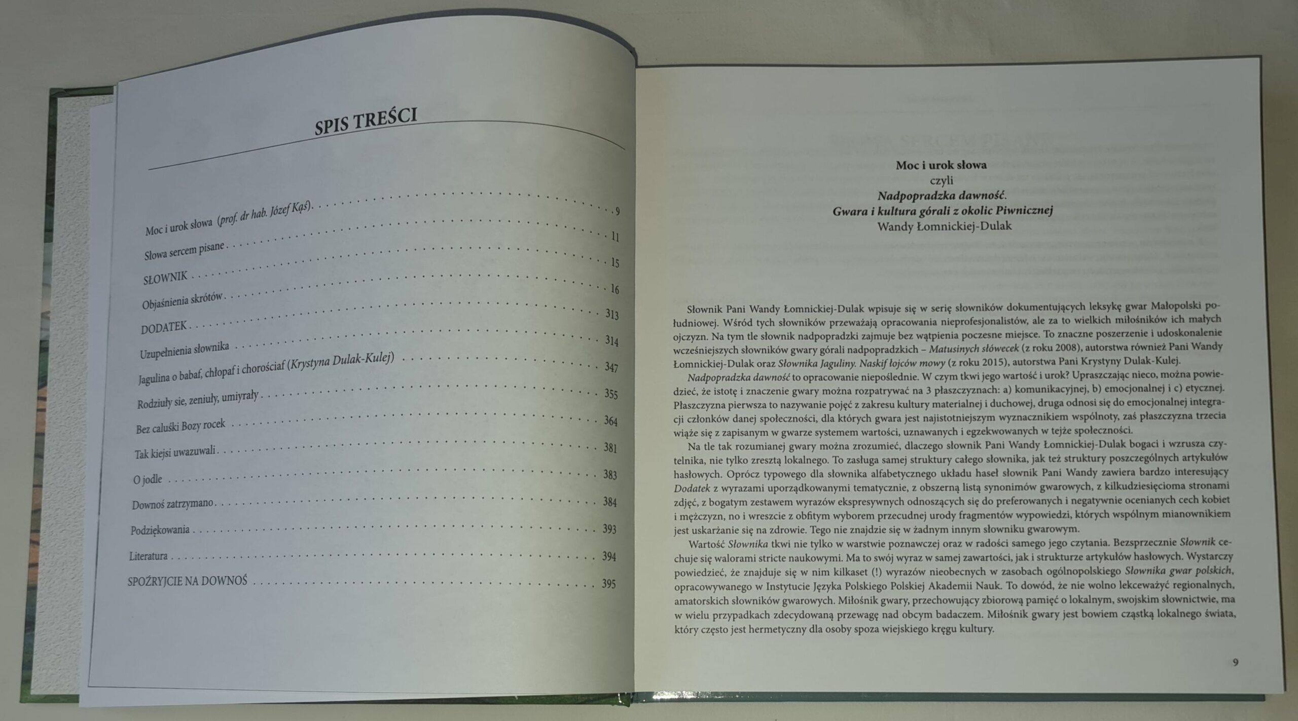 Nadpopradzka dawność. Gwara i kultura górali z okolic Piwnicznej