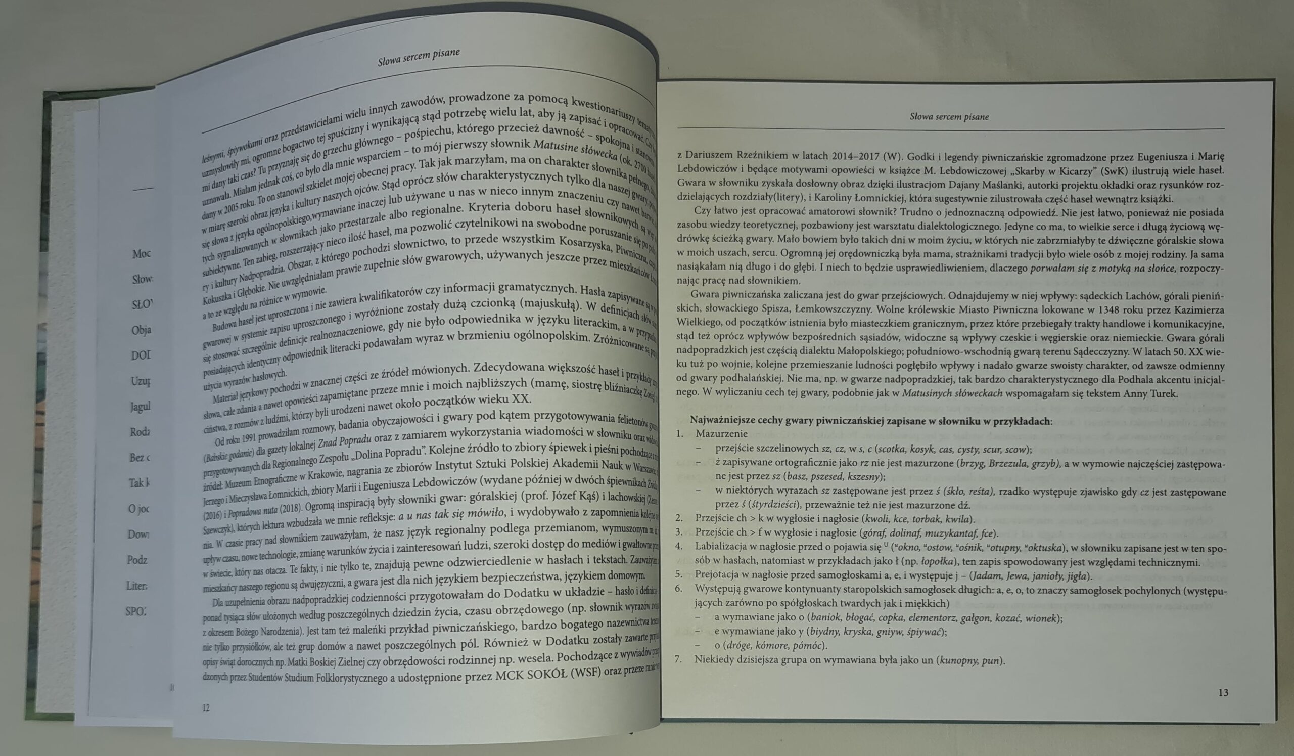 Nadpopradzka dawność. Gwara i kultura górali z okolic Piwnicznej