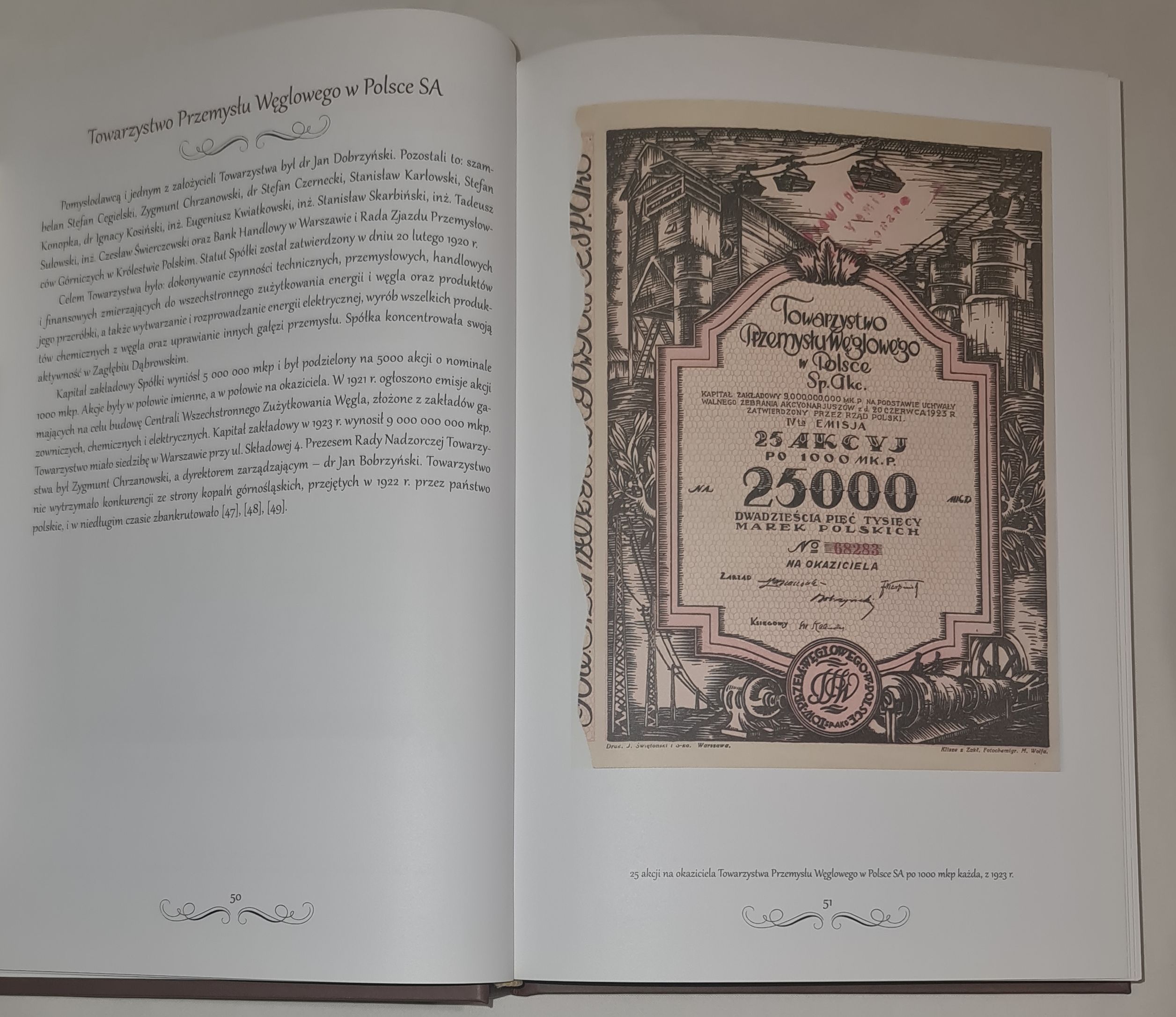 Papiery wartościowe przemysłowych spółek akcyjnych dwudziestolecia międzywojennego. Wybór