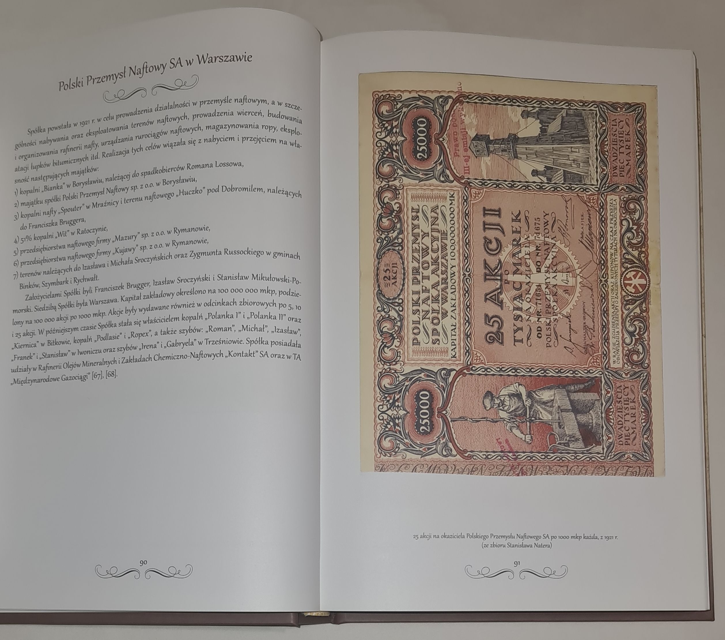 Papiery wartościowe przemysłowych spółek akcyjnych dwudziestolecia międzywojennego. Wybór