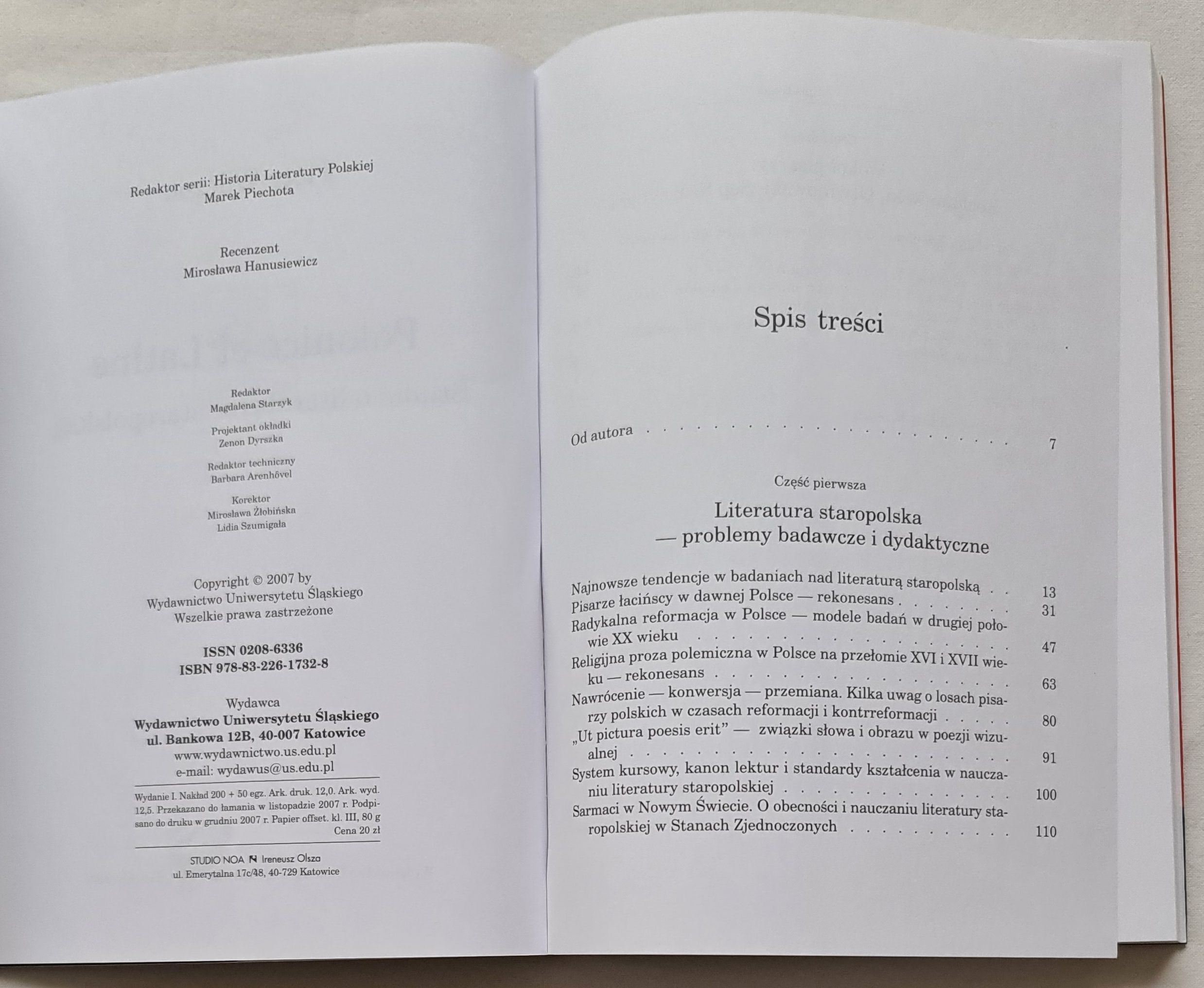 Polonice et Latine. Studia o literaturze staropolskiej