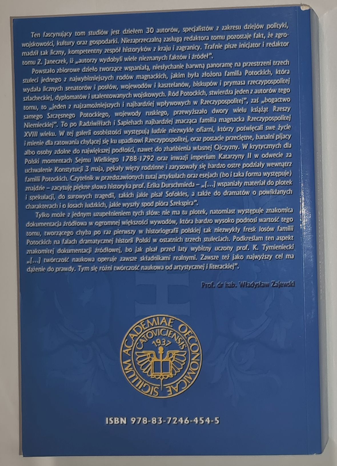 Ród Potockich w odmęcie historii (XVII-XX w.)