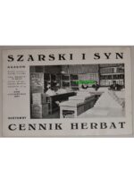 SZARSKI I SYN Kraków Hurtowny cennik herbat - reklama - Judaika - Żydzi