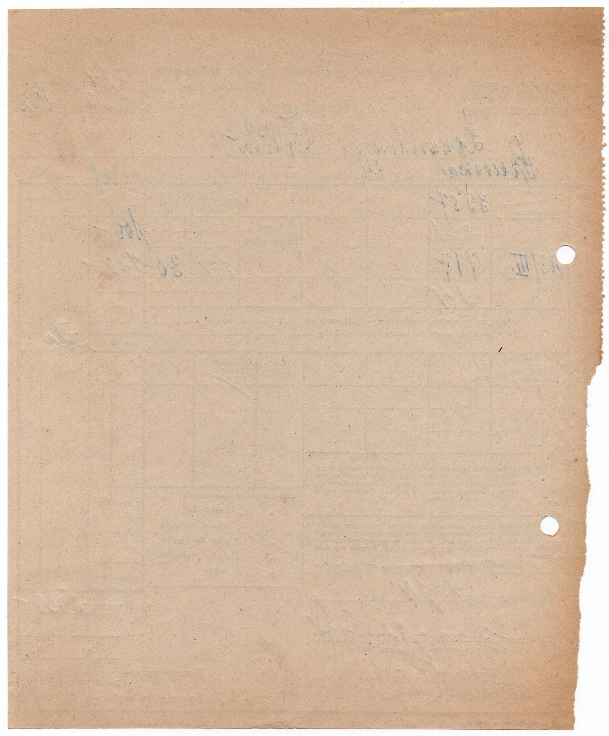 Toruń 1948 r. Zarząd Miejski Elektrownia - Gazownia - Tramwaje - dokument