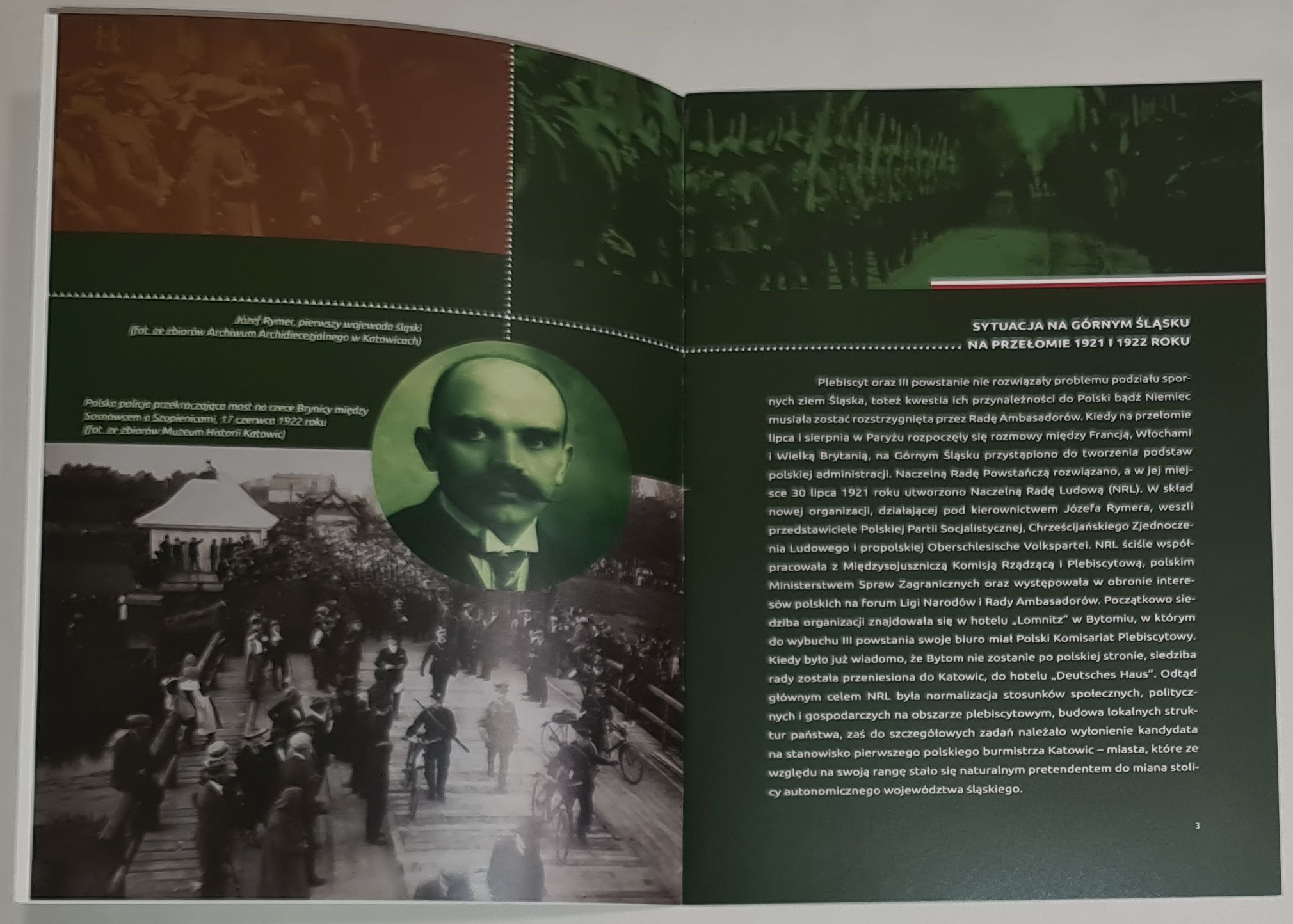 W 100. rocznicę wkroczenia Wojska Polskiego do Katowic 20 czerwca 1922 - 20 czerwca 2022