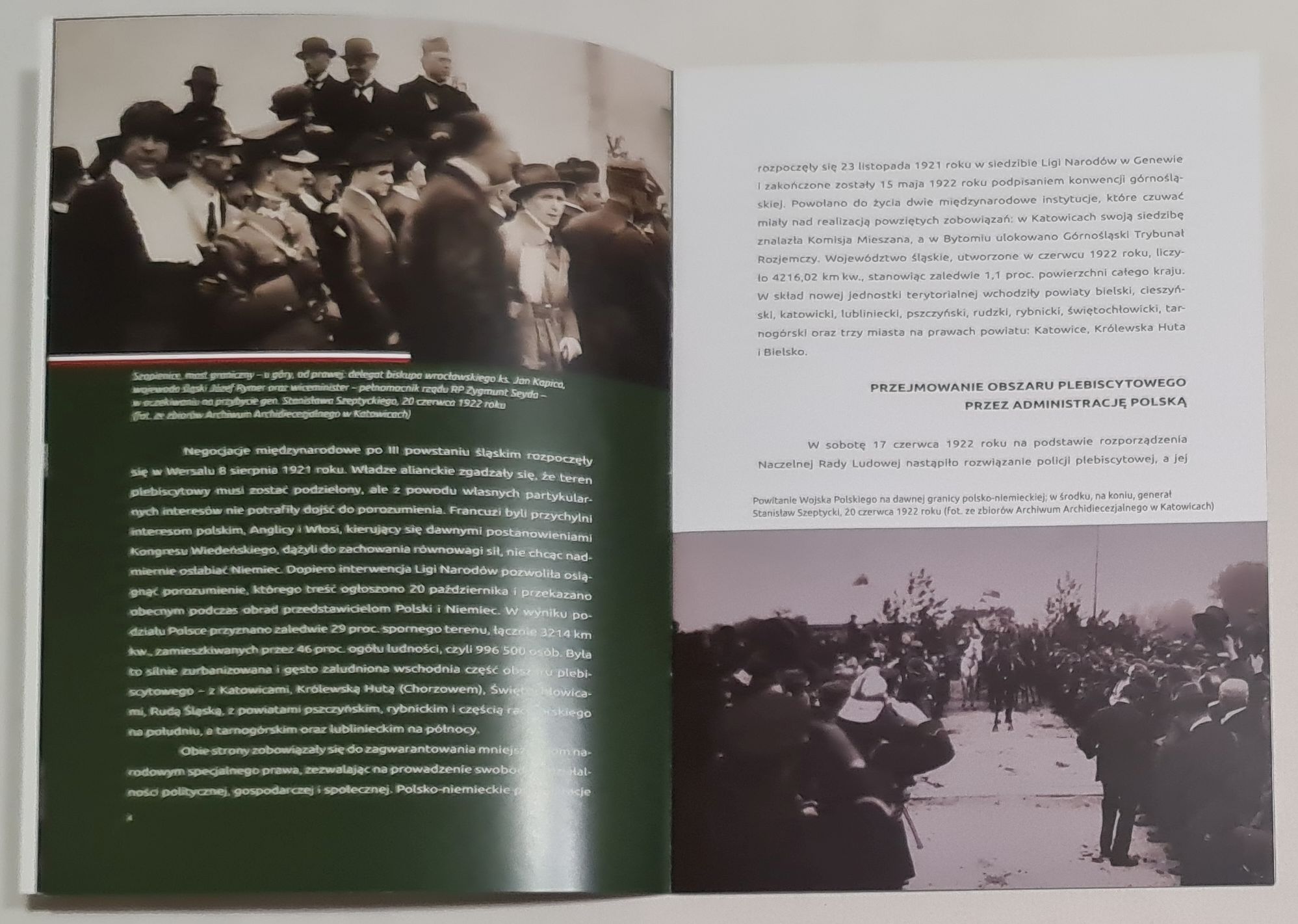 W 100. rocznicę wkroczenia Wojska Polskiego do Katowic 20 czerwca 1922 - 20 czerwca 2022