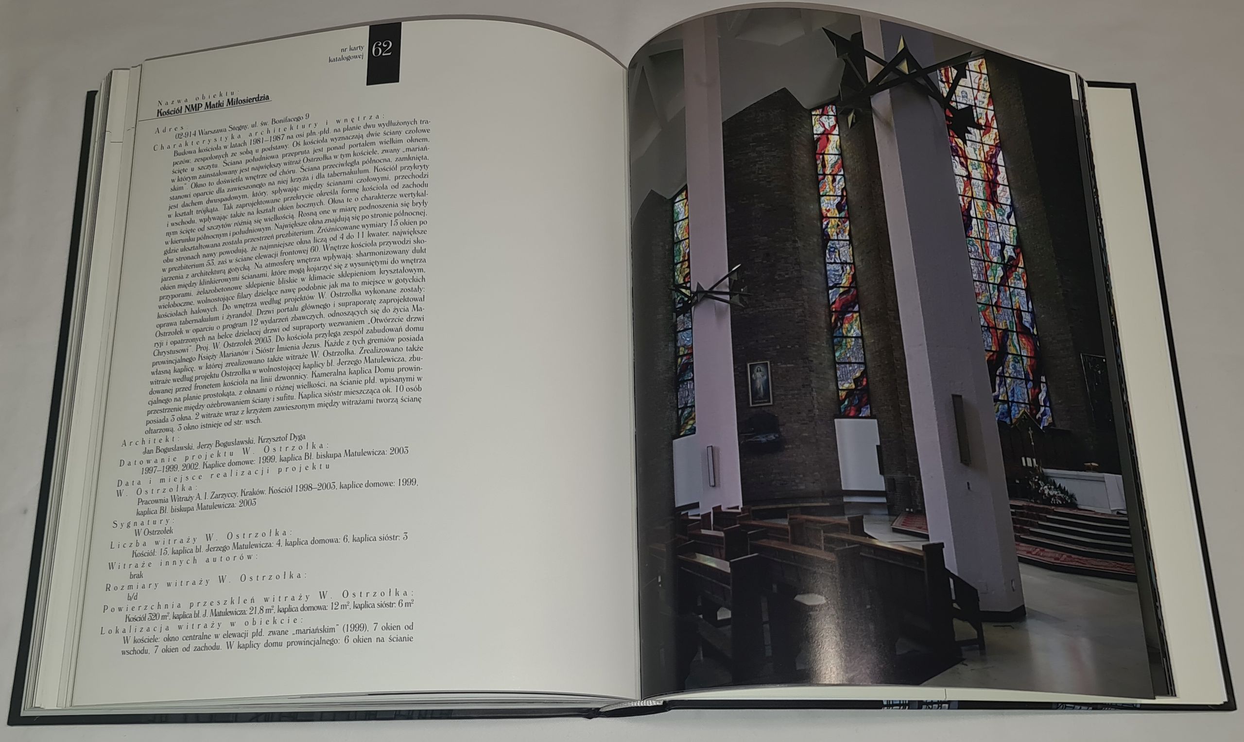 Witraże Wiktora Ostrzołka. Pięćdziesiąt lat twórczości