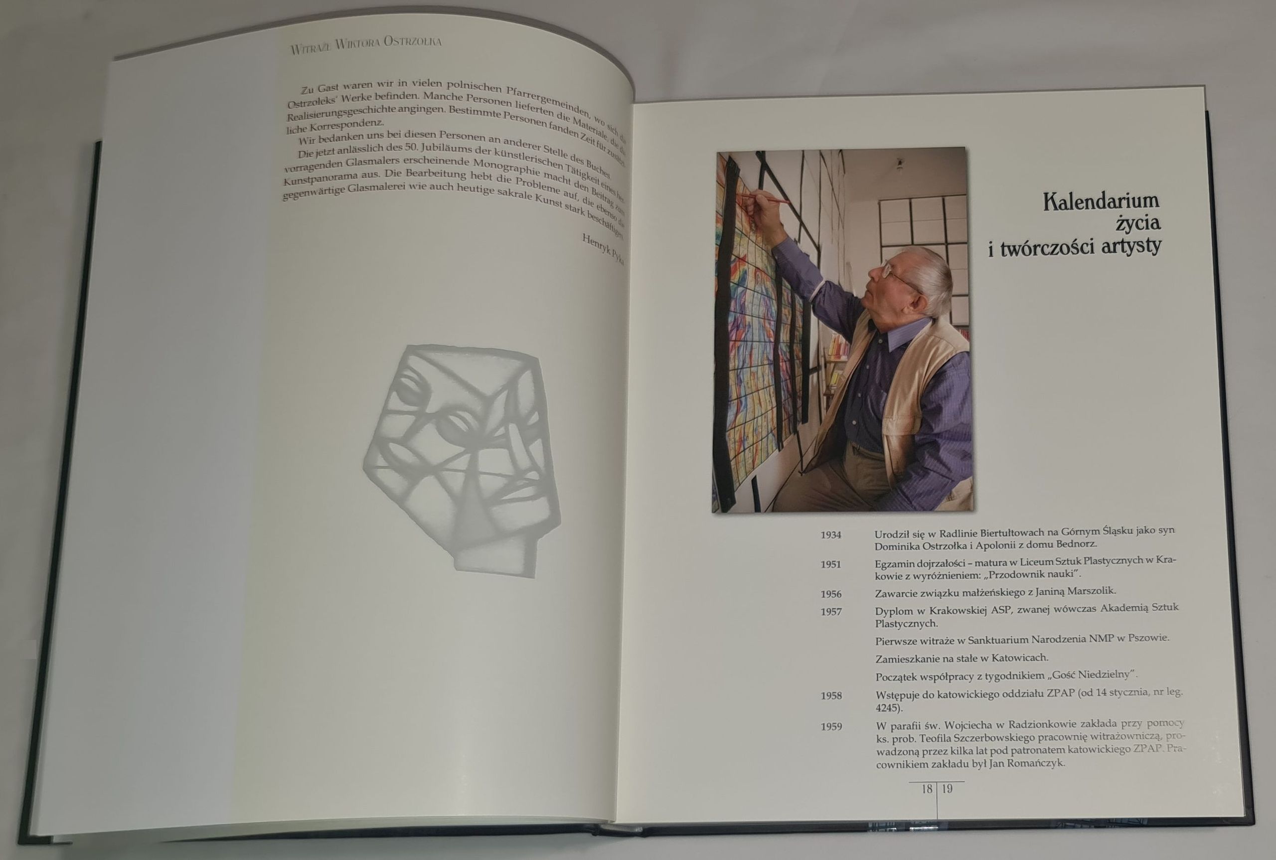 Witraże Wiktora Ostrzołka. Pięćdziesiąt lat twórczości