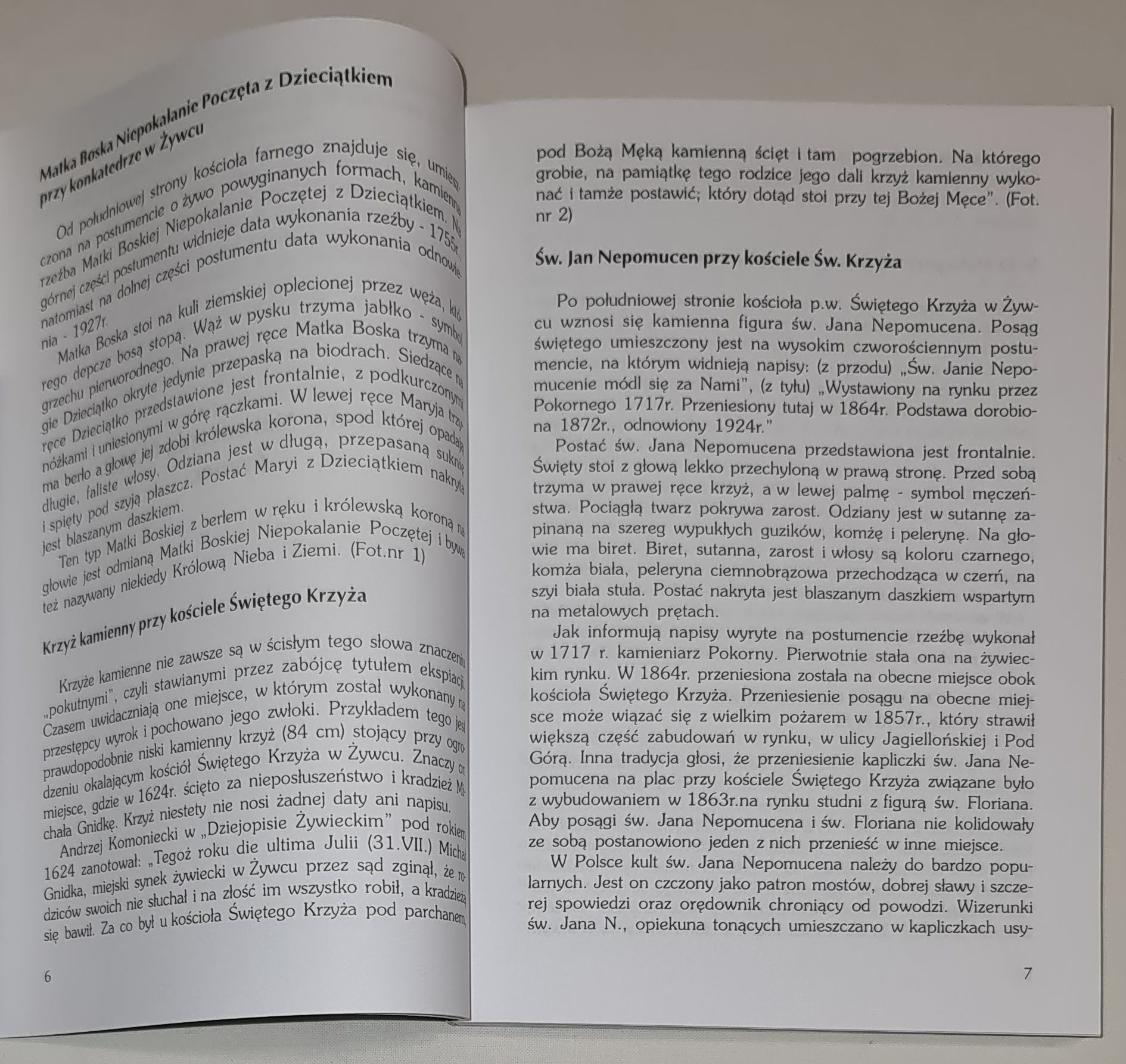 Żywieckie kapliczki, figury i krzyże przydrożne