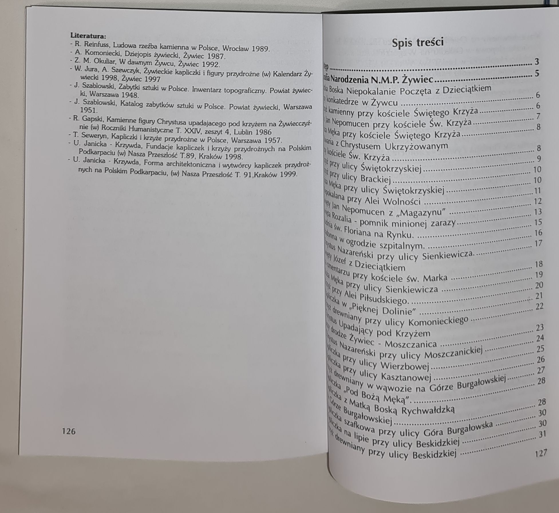 Żywieckie kapliczki, figury i krzyże przydrożne