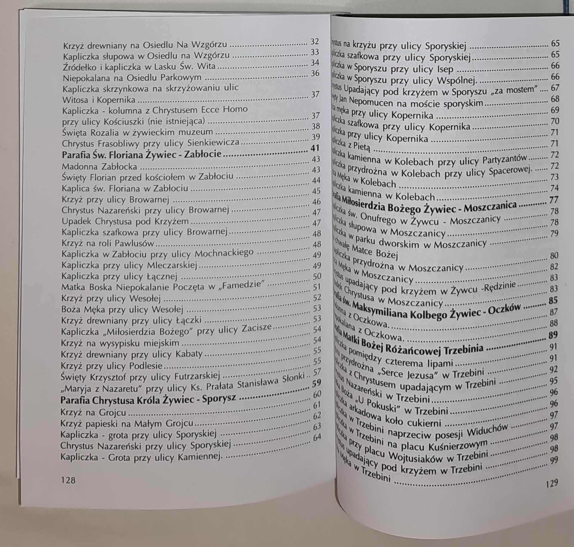 Żywieckie kapliczki, figury i krzyże przydrożne