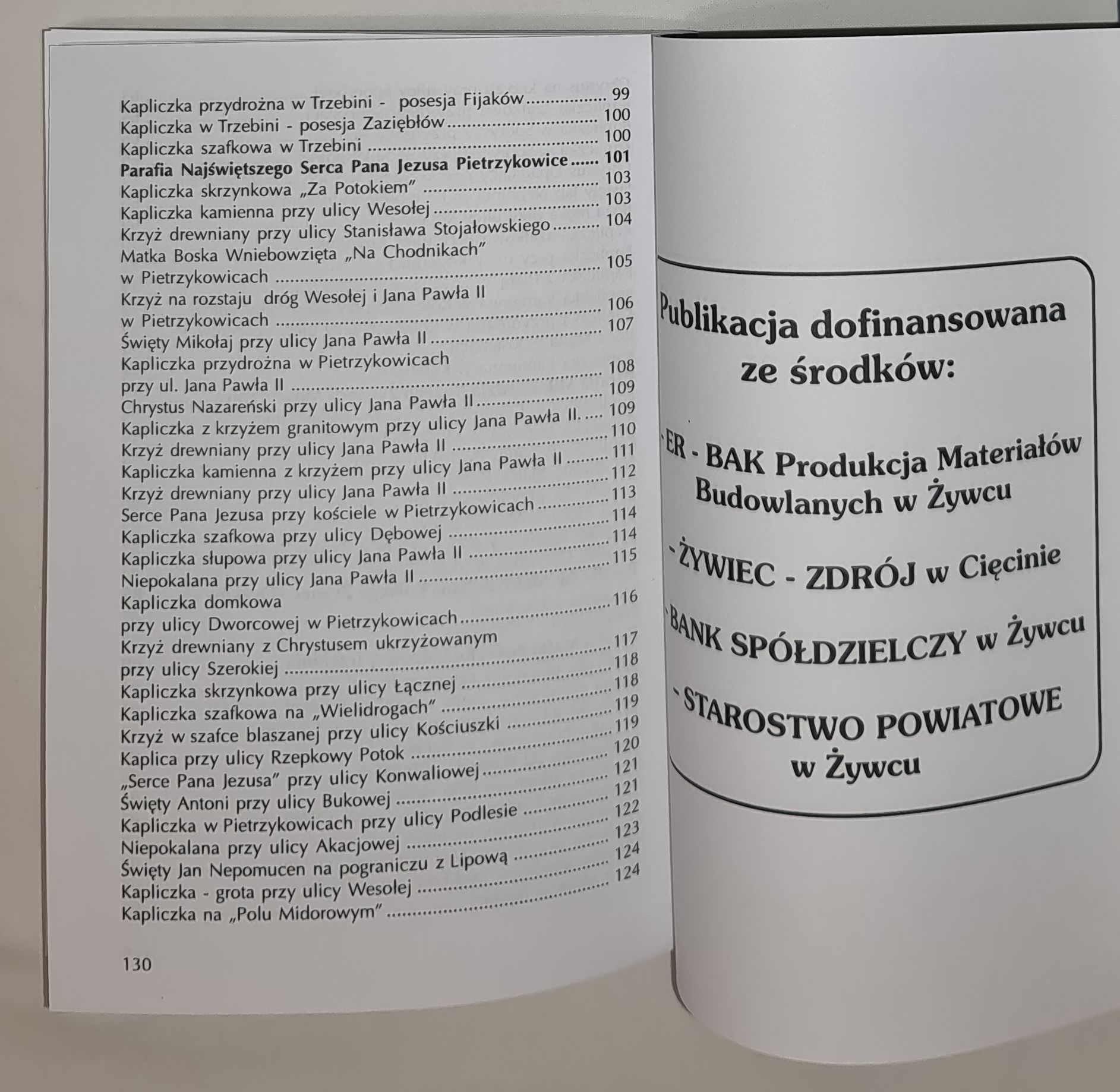 Żywieckie kapliczki, figury i krzyże przydrożne