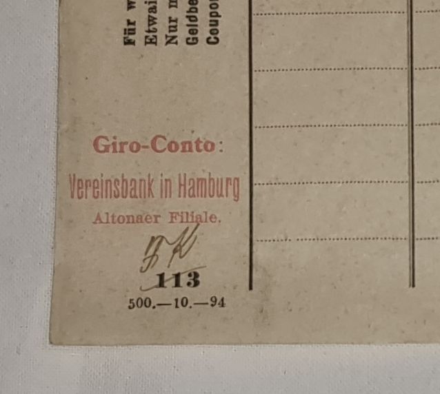 Dokument XIX w. Fritz Schidlower Breslau Wrocław A. L. Mohr margaryna Śląsk Żydzi Mason