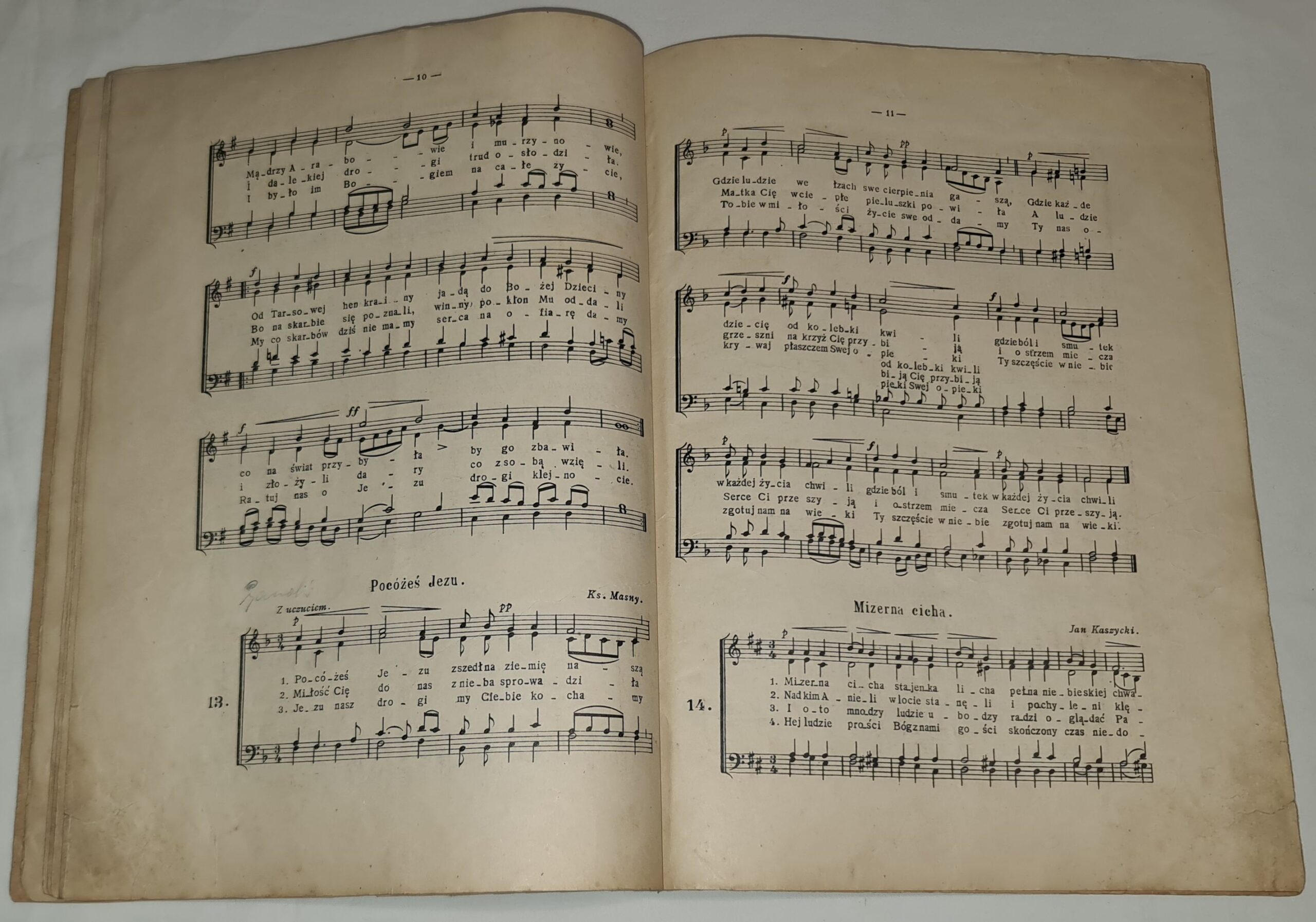 Piętnaście mało znanych kolęd w łatwym układzie na chór mieszany Op. 46 B