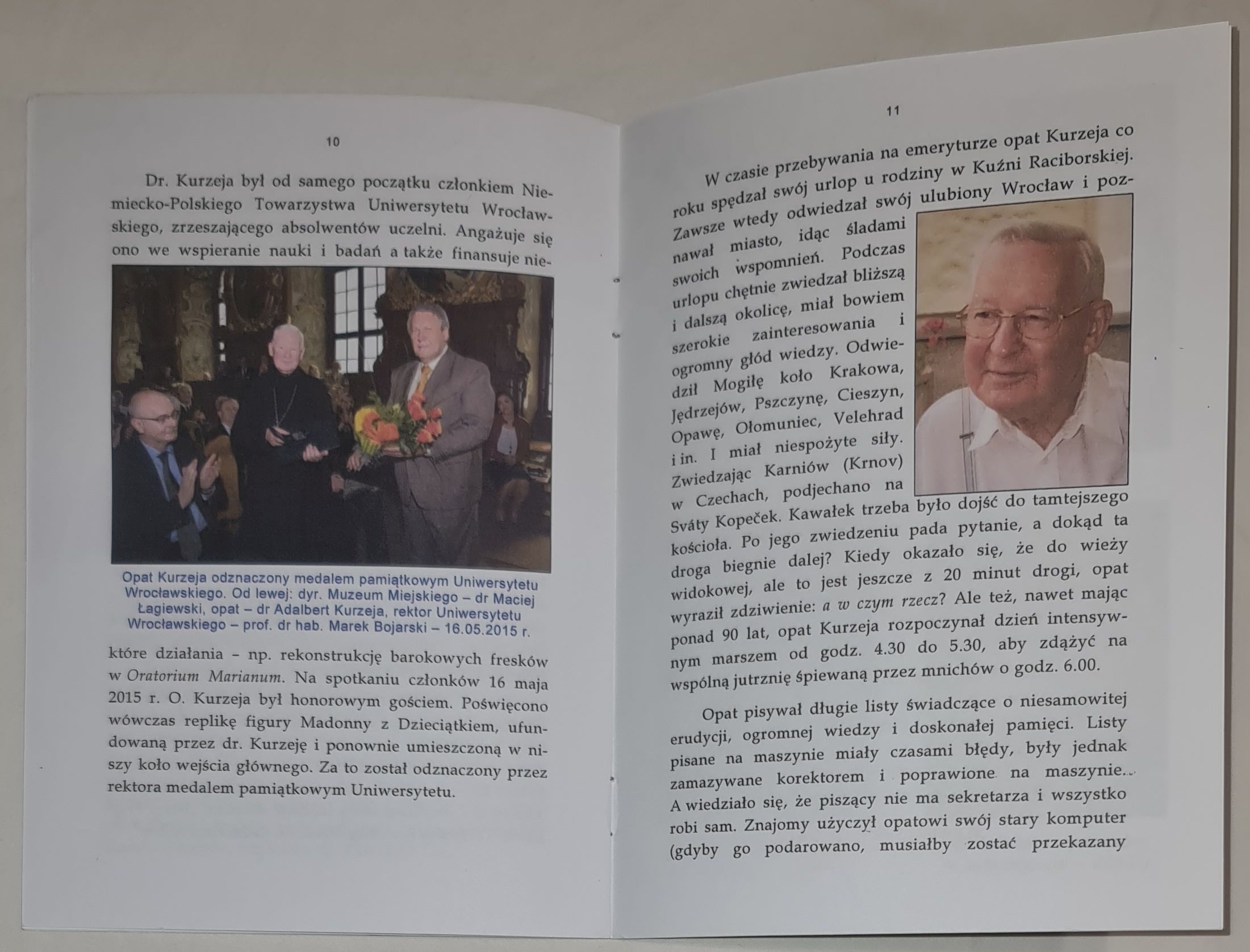 Dr Adalbert Kurzeja OSB (1920-2016) opat konwentu Maria Laach (1977-1990) in memoriam