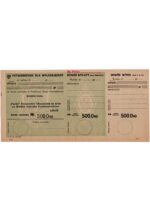 Poczta Polska P.K.O. druk 1932 r. „Feniks” Towarzystwo Ubezpieczeń na życie we Wiedniu Jeneralne Przedstawicielstwo Lwów II RP Pocztowa Kasa Oszczędności Bank