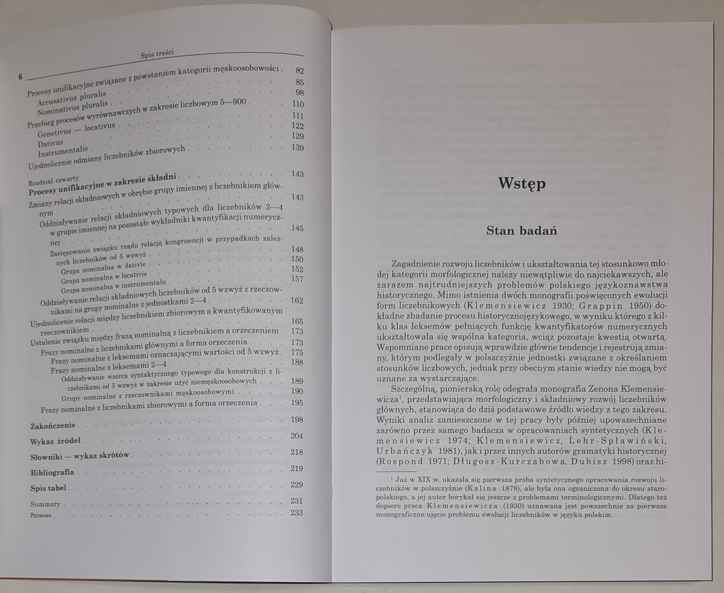 Kształtowanie się kategorii gramatycznej liczebnika w języku polskim