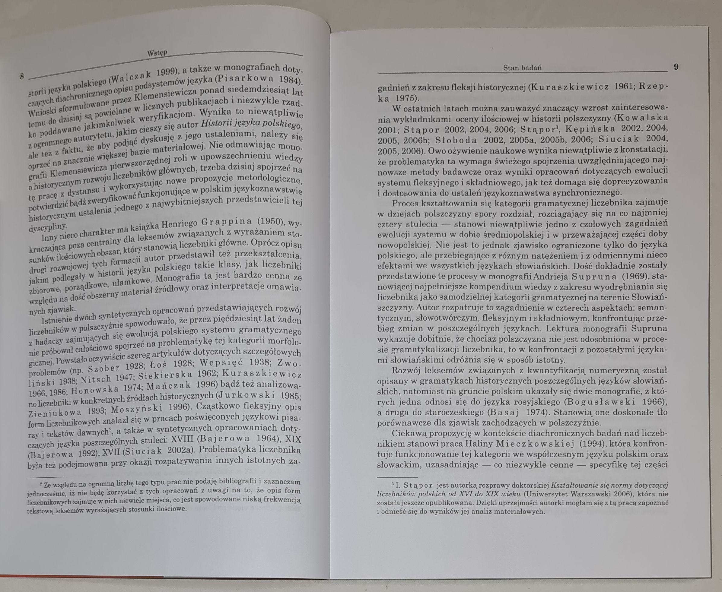 Kształtowanie się kategorii gramatycznej liczebnika w języku polskim