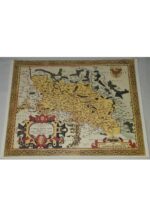 Mapa Śląsk - Martin Helwig 1561 / Abraham Ortelius 1608 - Reprodukcja