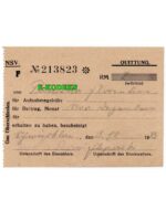 NSV - Gau Oberschlesien Nationalsozialistische Volkswohlfahrt Schwirklan 1943 / Narodowosocjalistyczna Ludowa Opieka Społeczna Okręg Górny Śląsk Świerklany pow. Rybnik