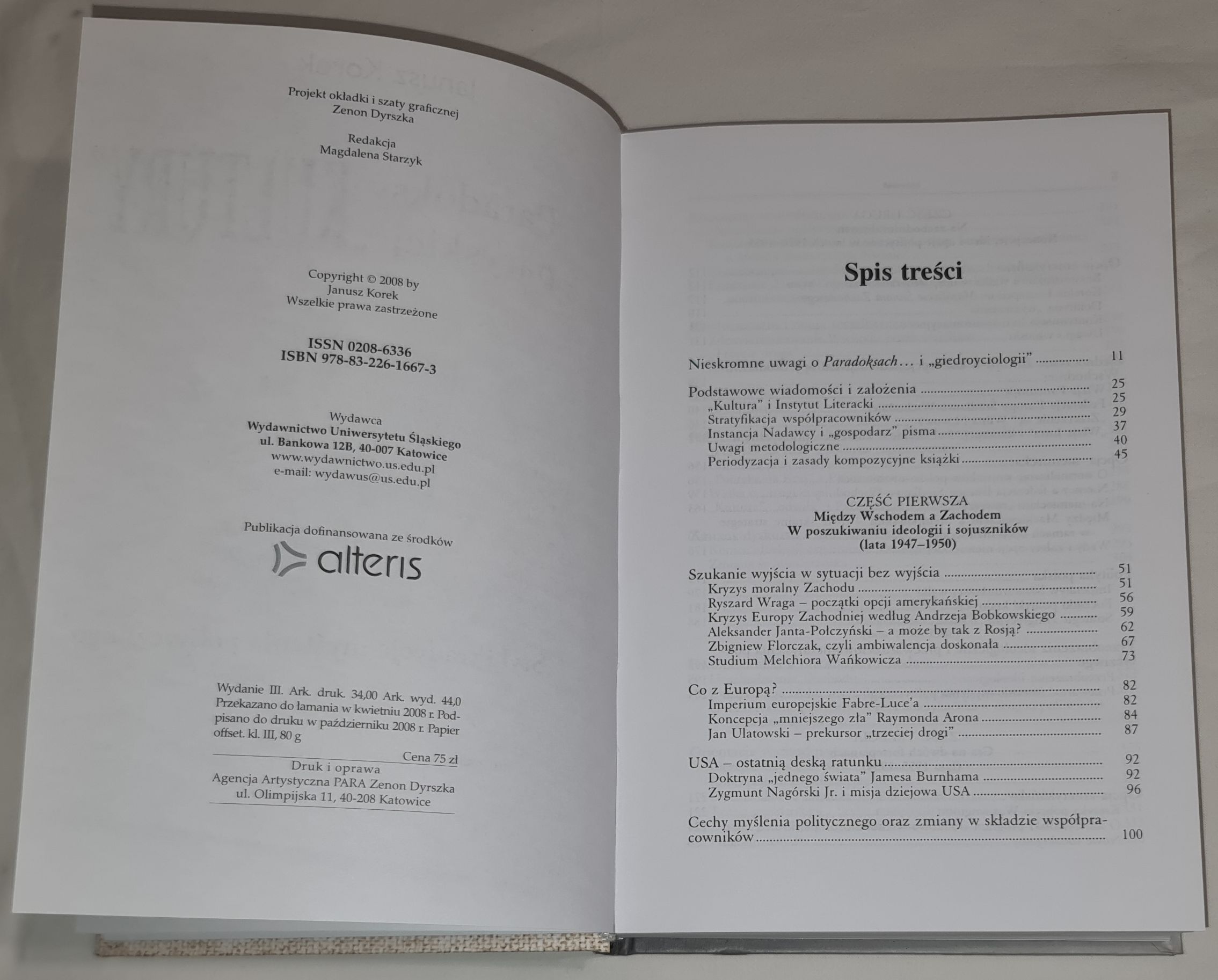 Paradoksy paryskiej „KULTURY”. Styl i tradycje myślenia politycznego