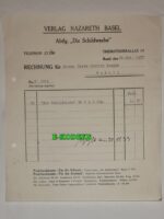 Sudoll Kr. Ratibor Parafia ks. Kampka 1933 Bazylea Szwajcaria / Sudół pow. Racibórz